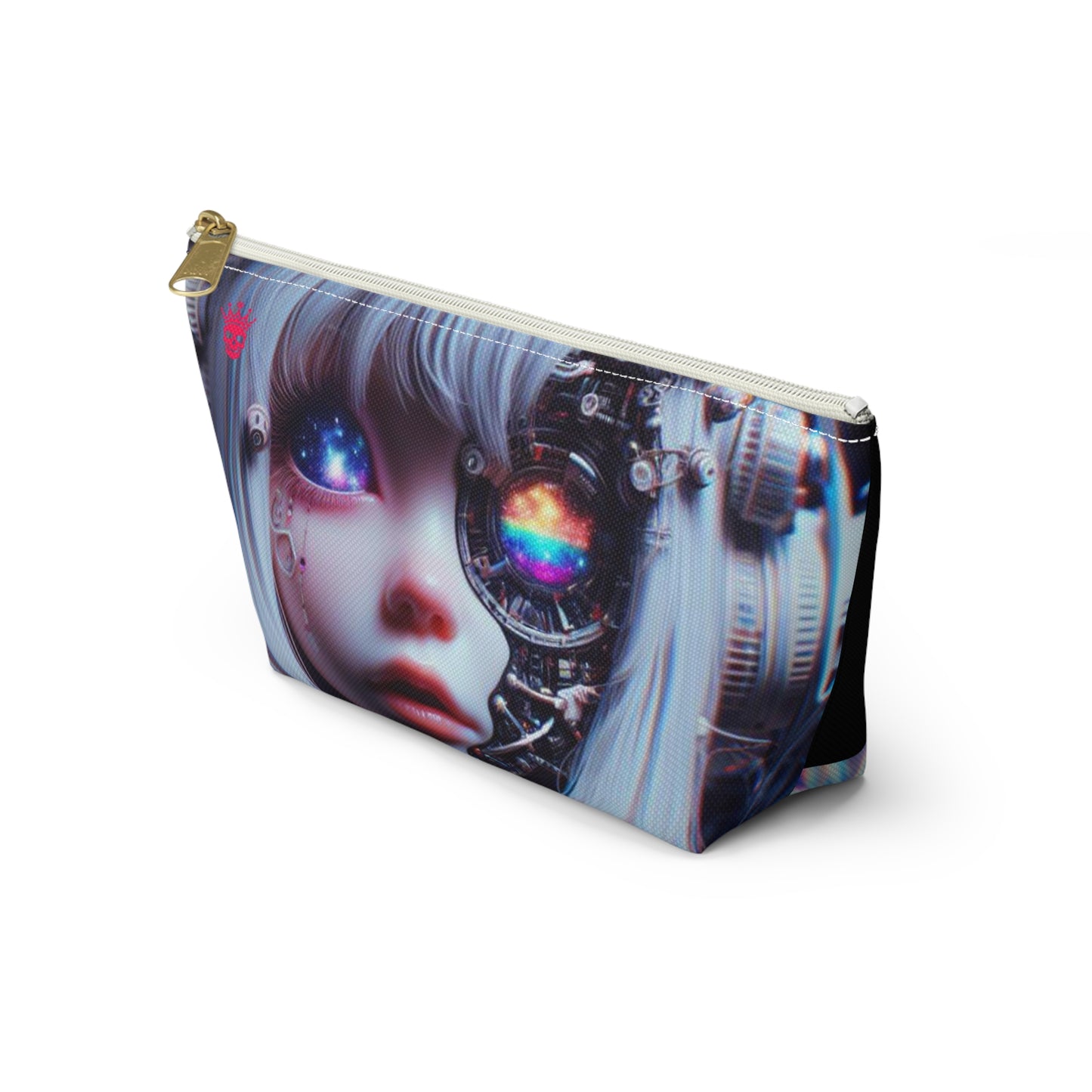 Robot Astronaut Make Up Bag
