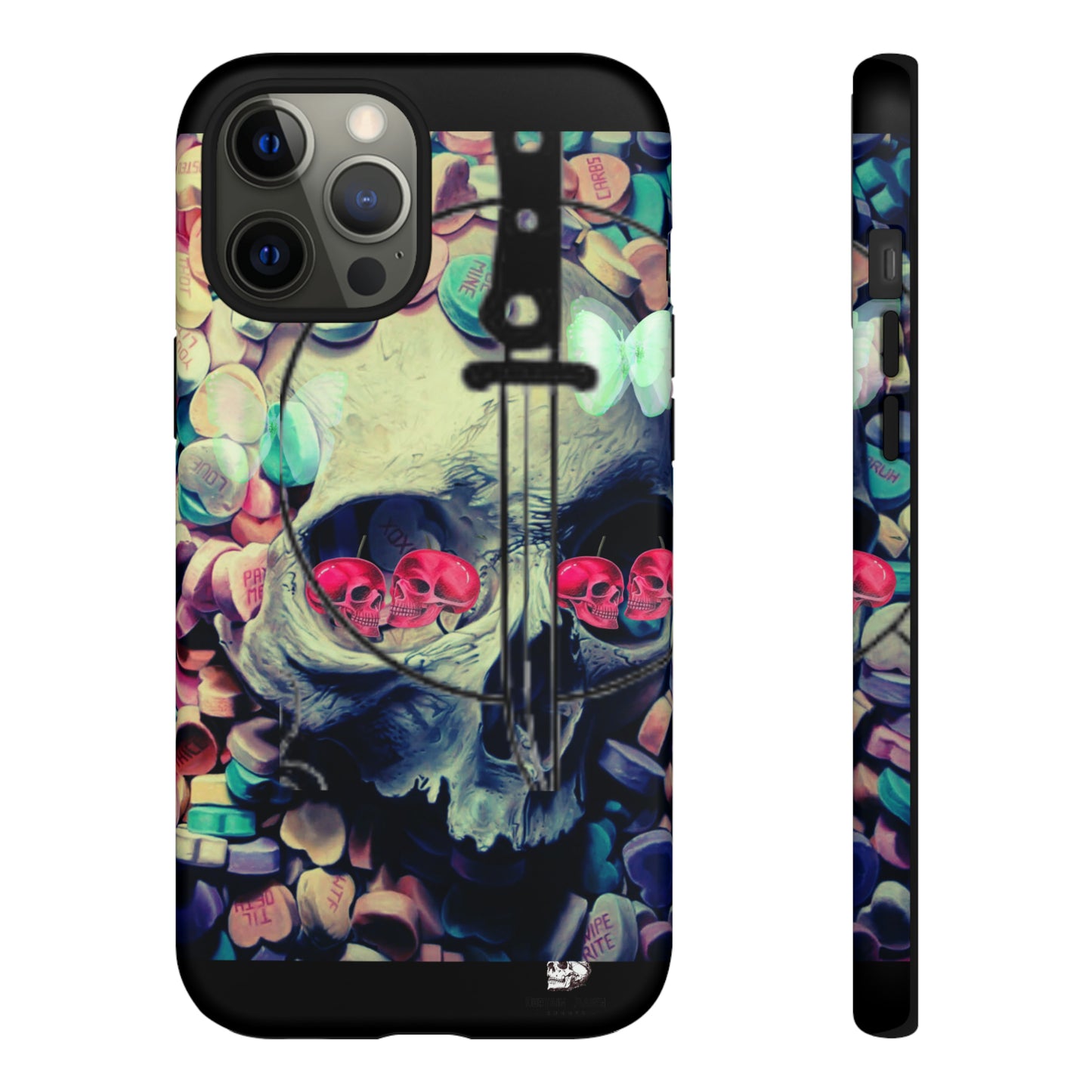 Skull Pink-Eyes Case