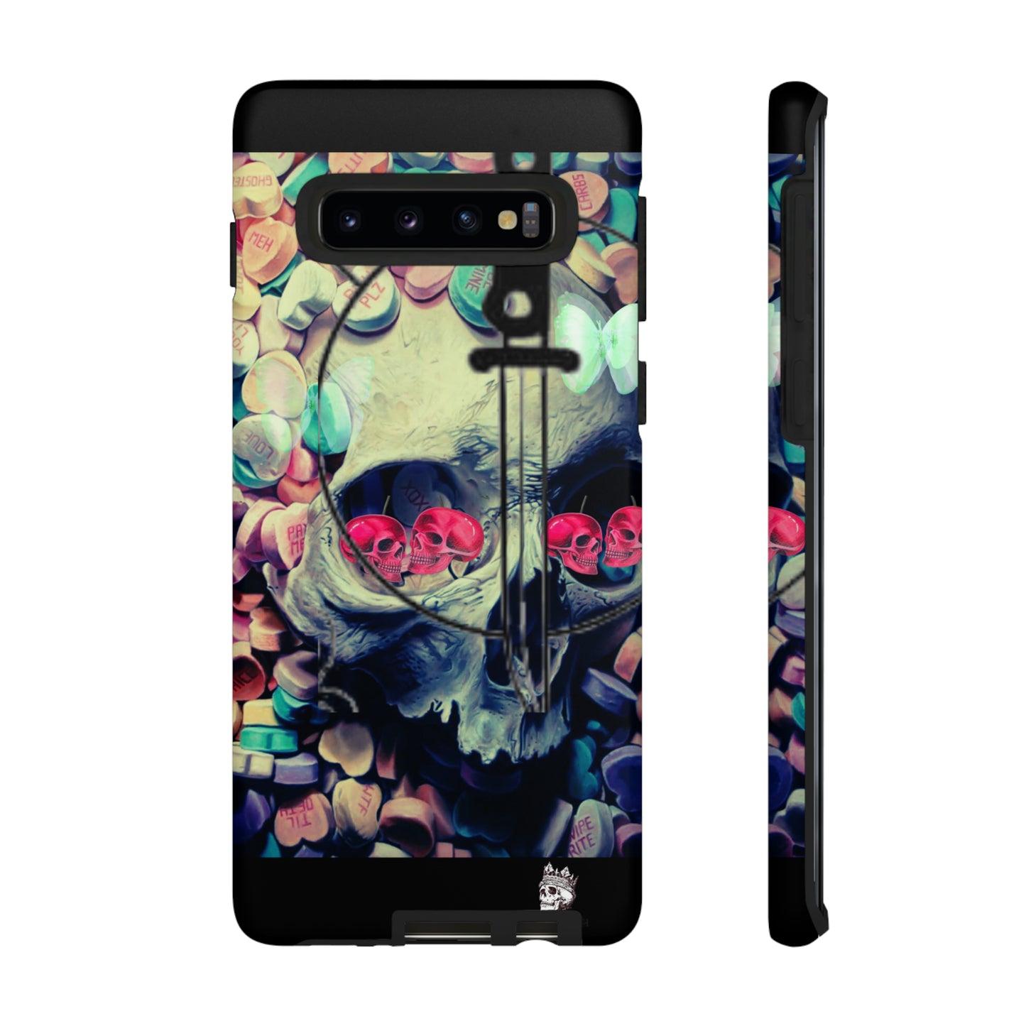 Skull Pink-Eyes Case