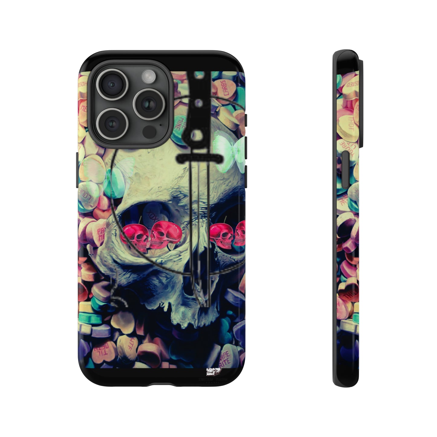 Skull Pink-Eyes Case