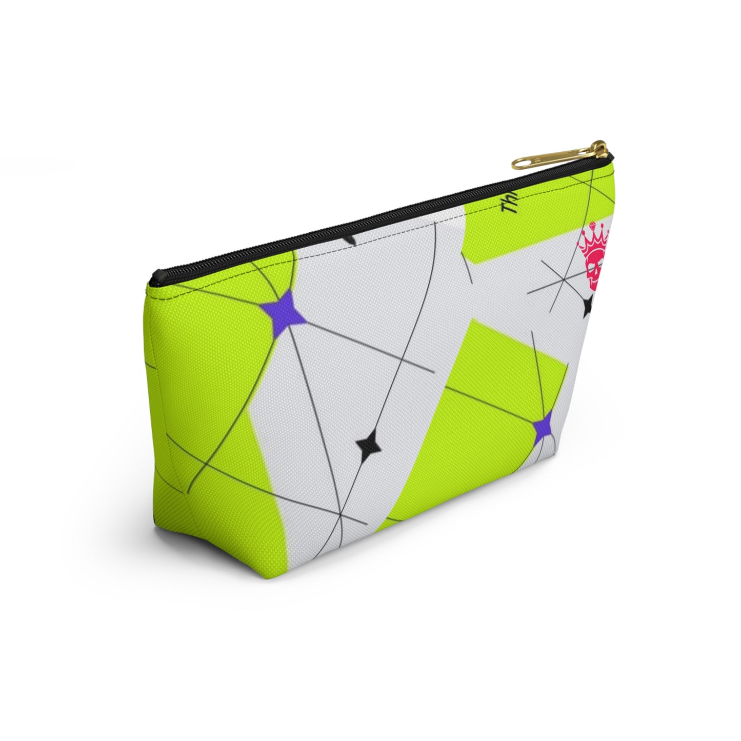 Poison Green T-bottom Make Up Bag
