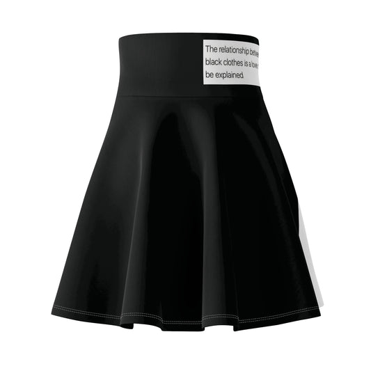 B&WText Skirt