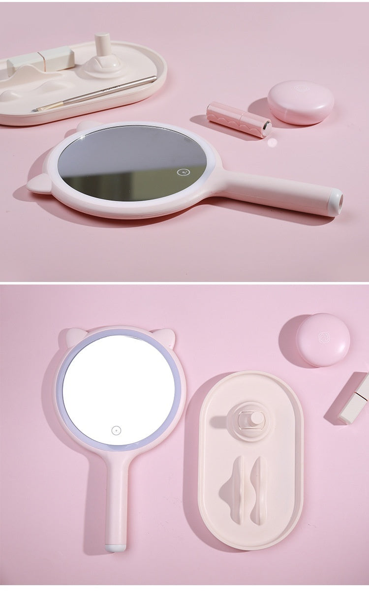 Led Cat Make-up Mirror
