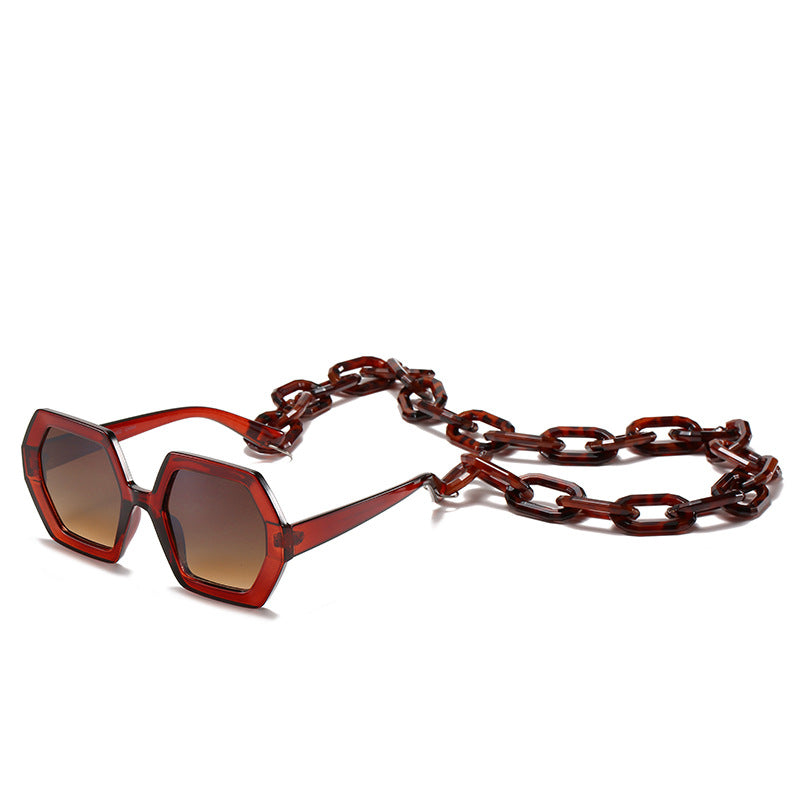 Big Chain Sunglasses
