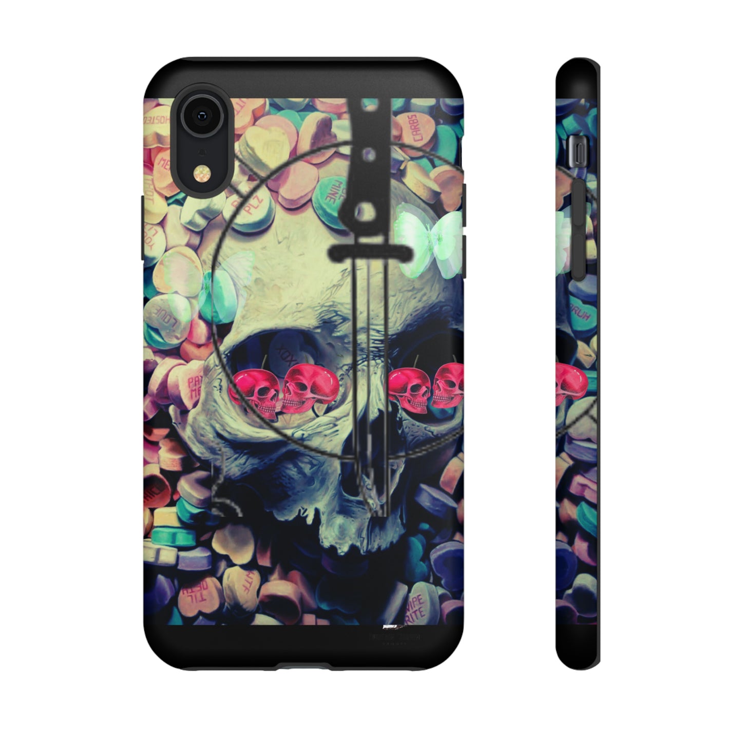 Skull Pink-Eyes Case