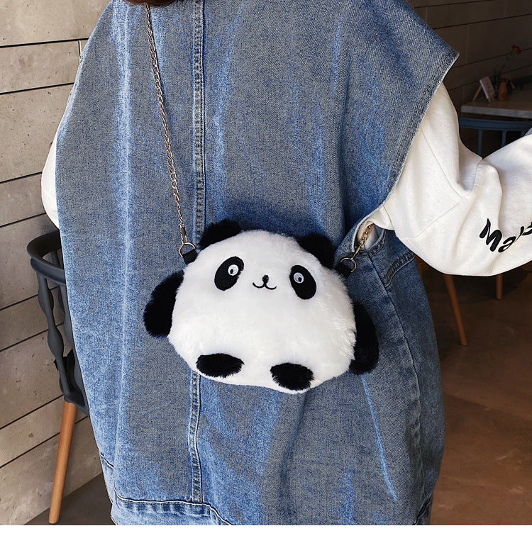 Cute Plush Panda Bag