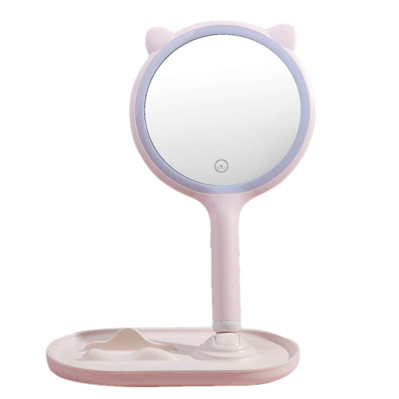 Led Cat Make-up Mirror