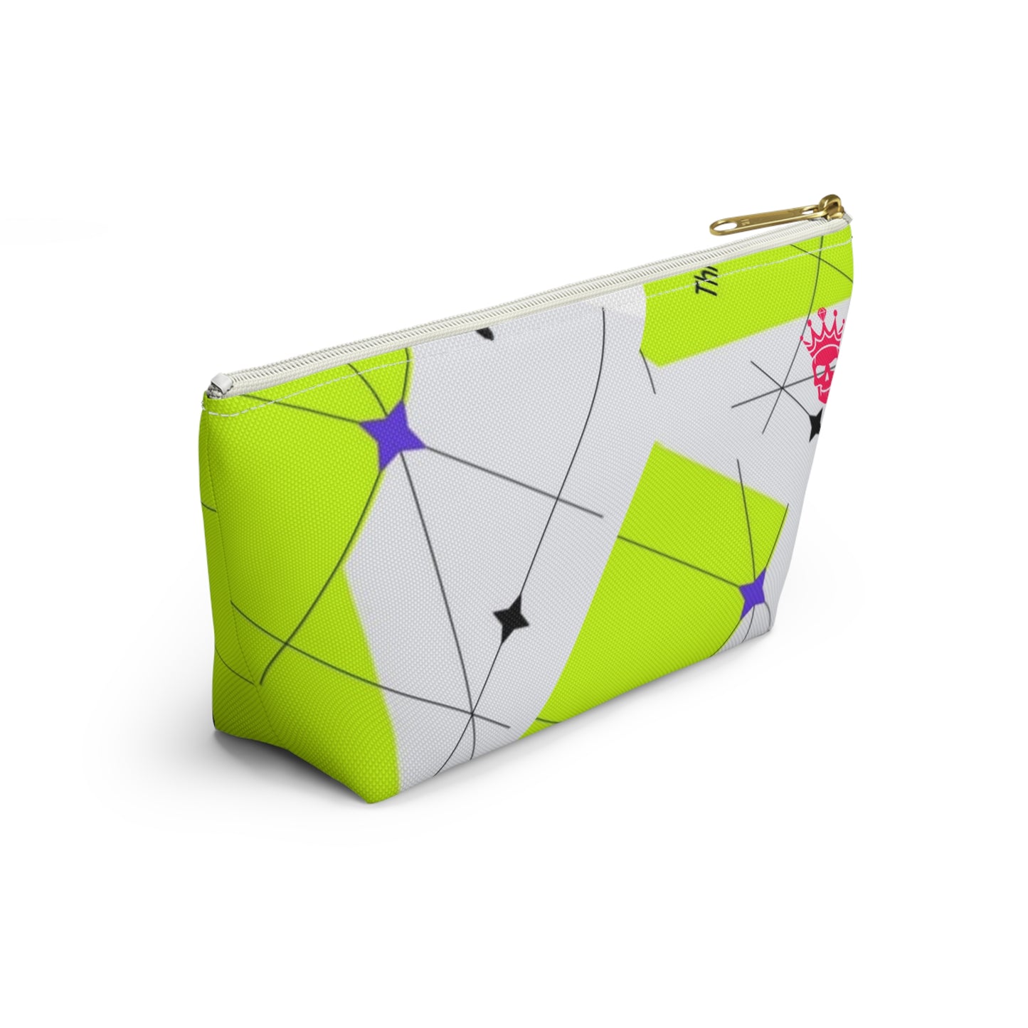 Poison Green T-bottom Make Up Bag