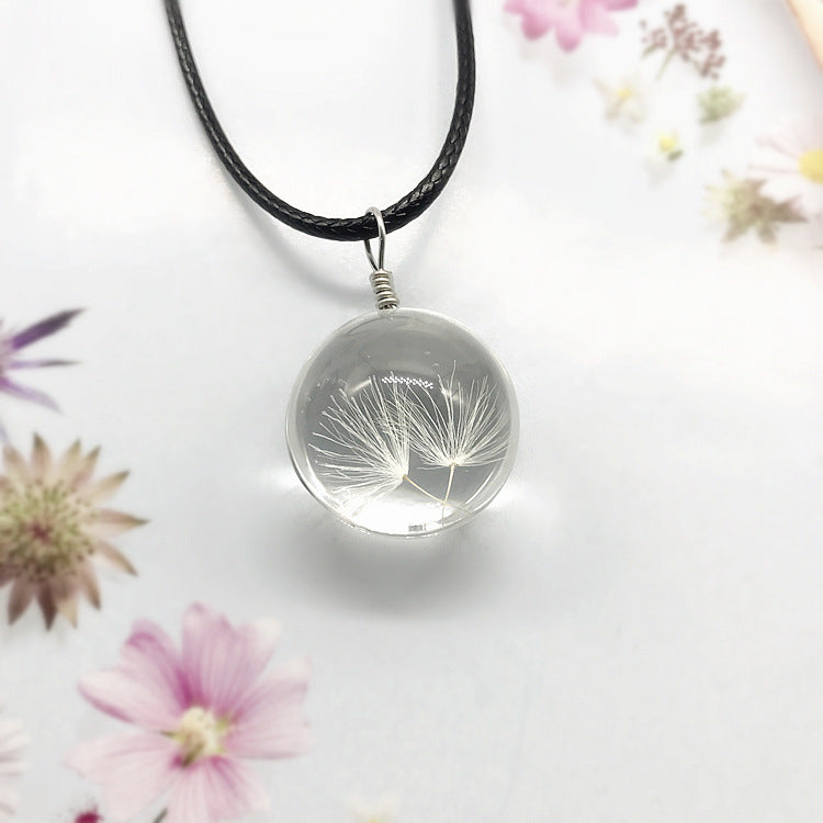 Gemstone Four-Leaf Clover Necklace