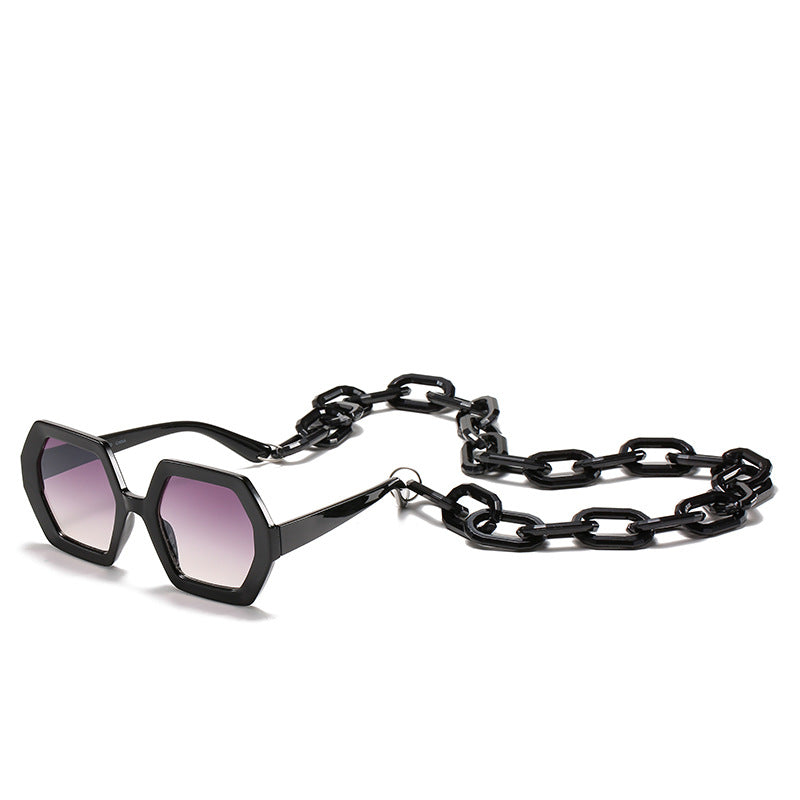 Big Chain Sunglasses