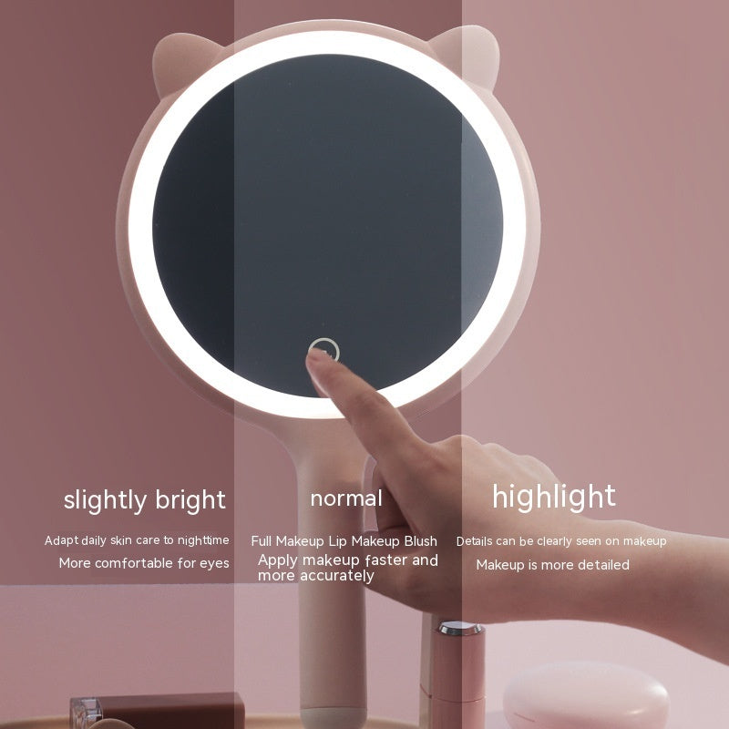 Led Cat Make-up Mirror
