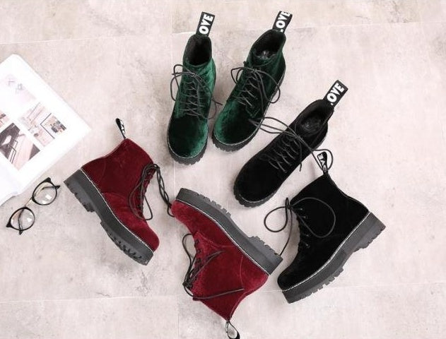 Velvet Boots