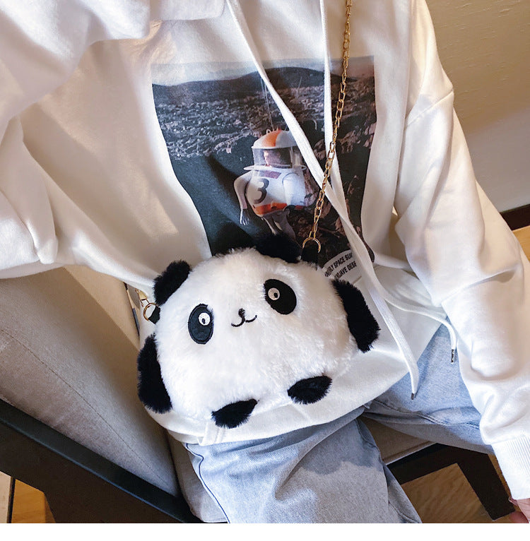 Cute Plush Panda Bag