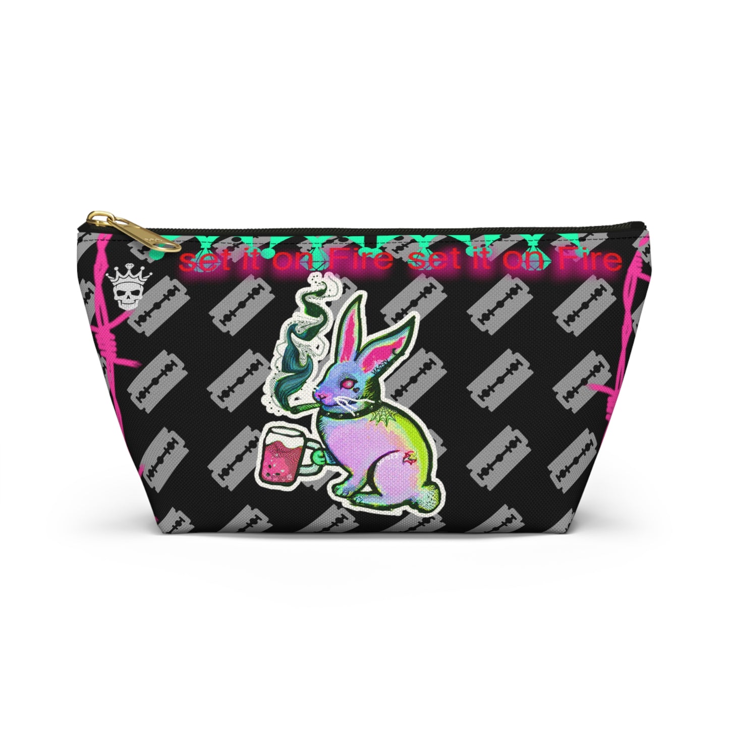 Bunny Punk Make Up Bag