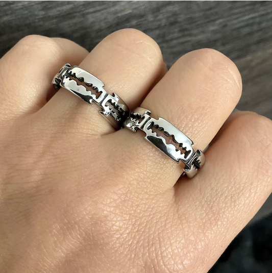 Razor Blade Ring