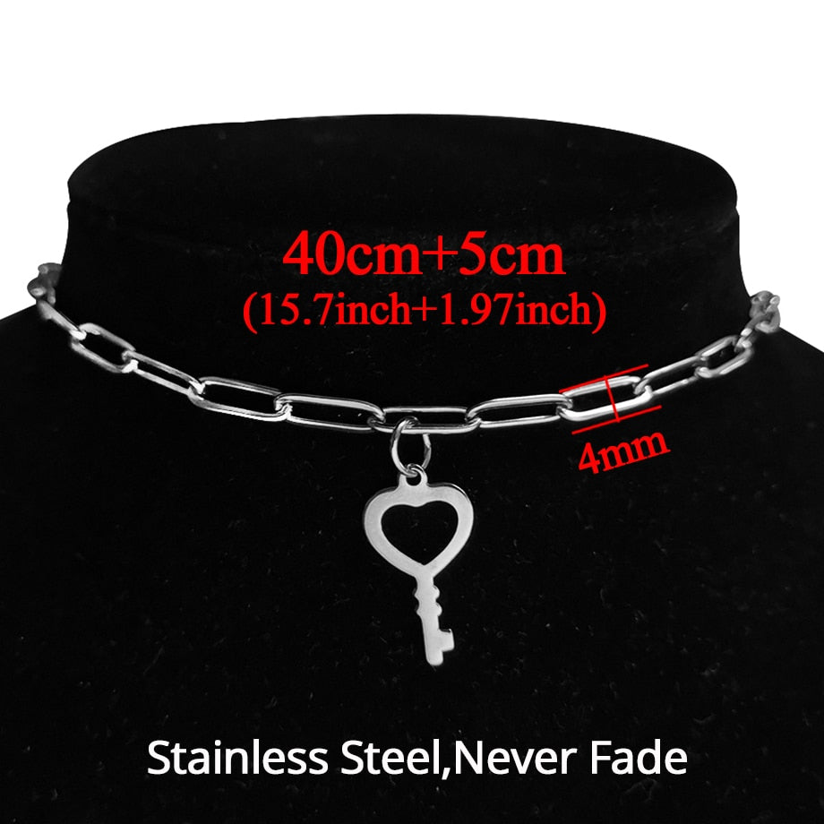 Chain Cross Chocker