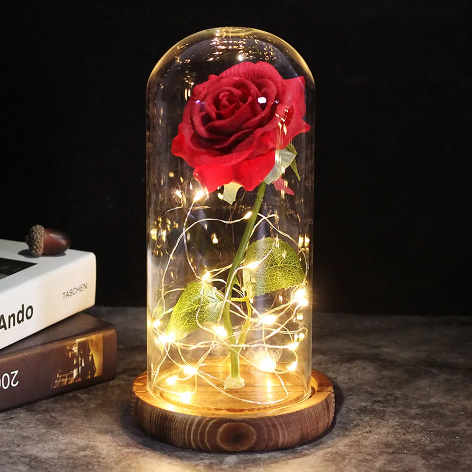 Rose in Glass