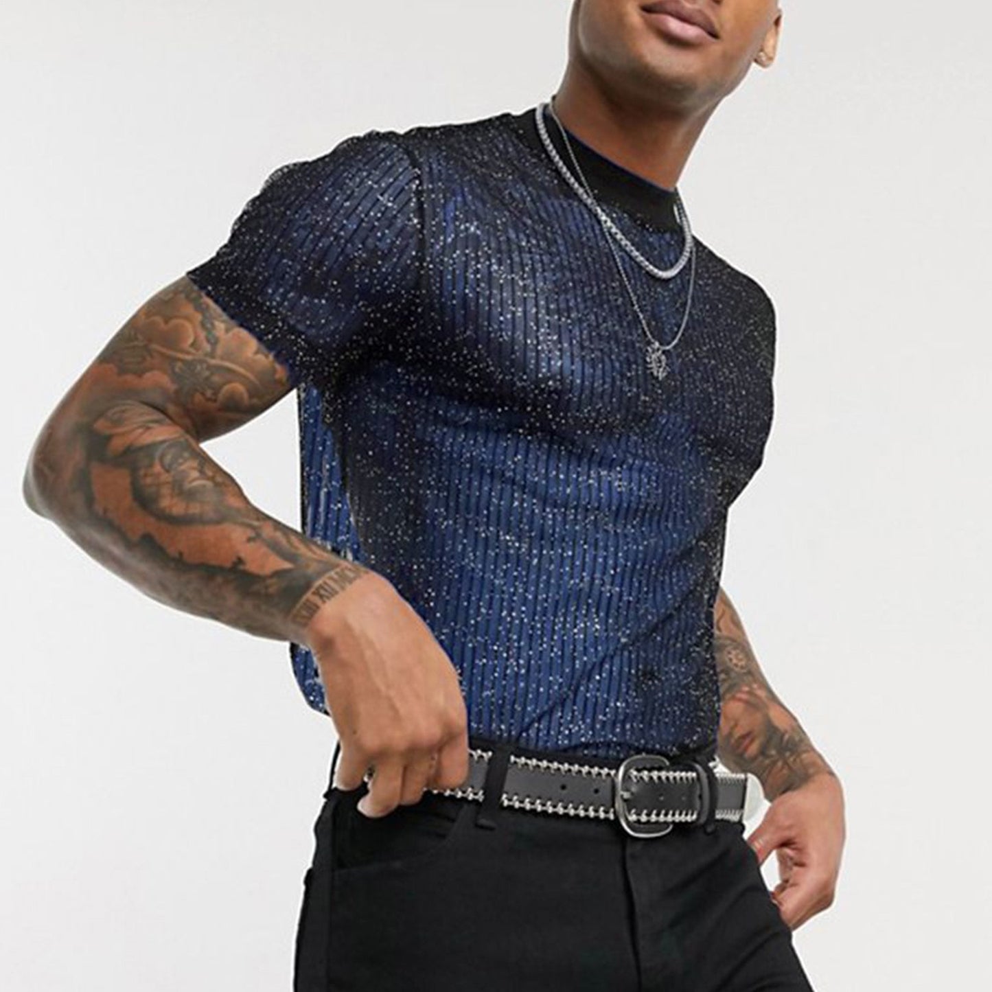 Short Sleeve Mesh T-Shirt