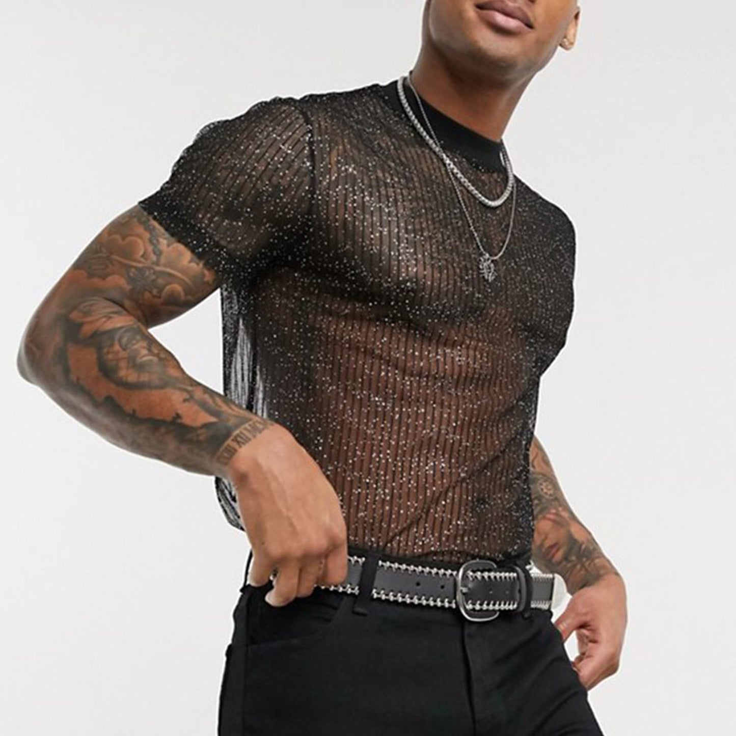 Short Sleeve Mesh T-Shirt