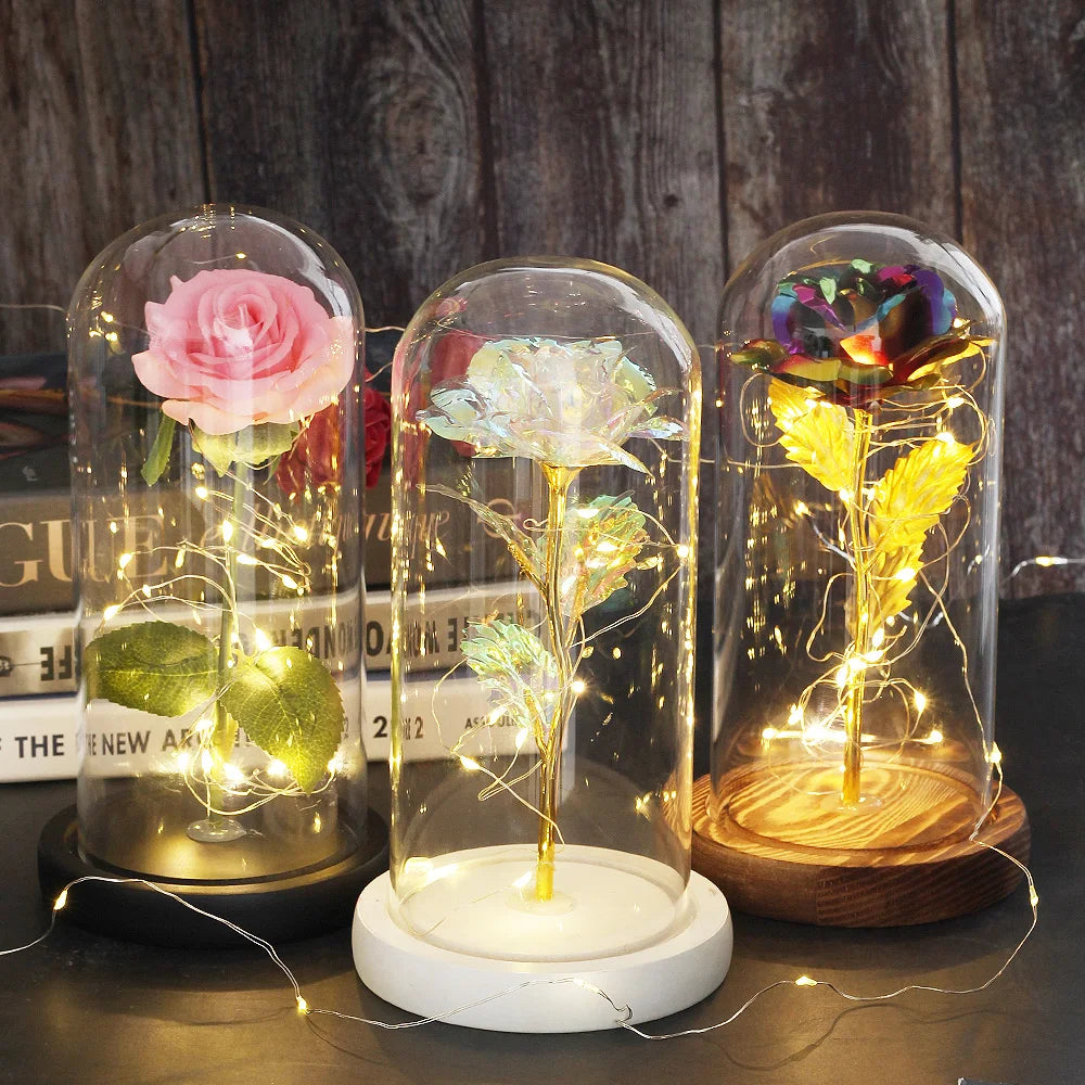 Rose in Glass