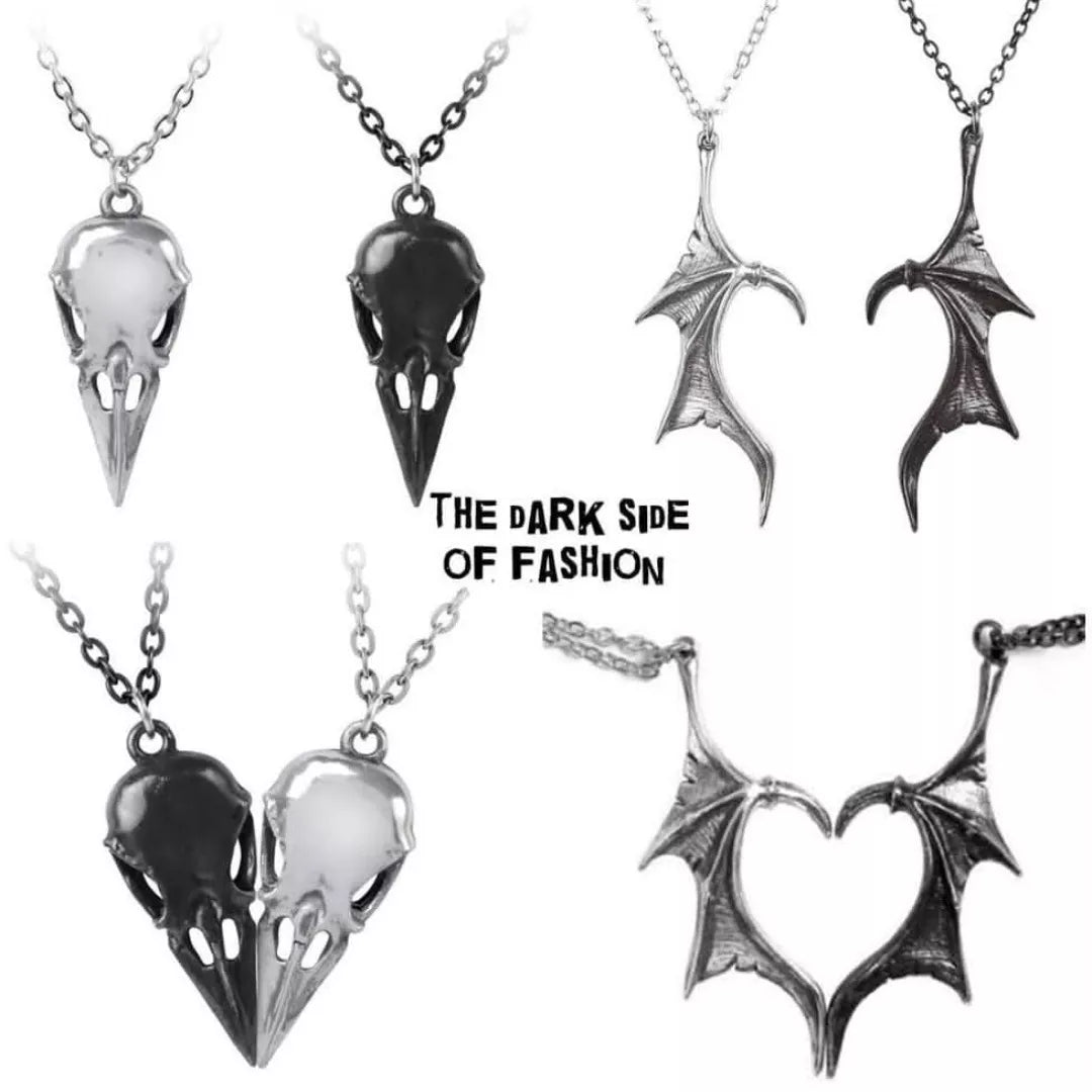 Good+Bad Heart Necklaces