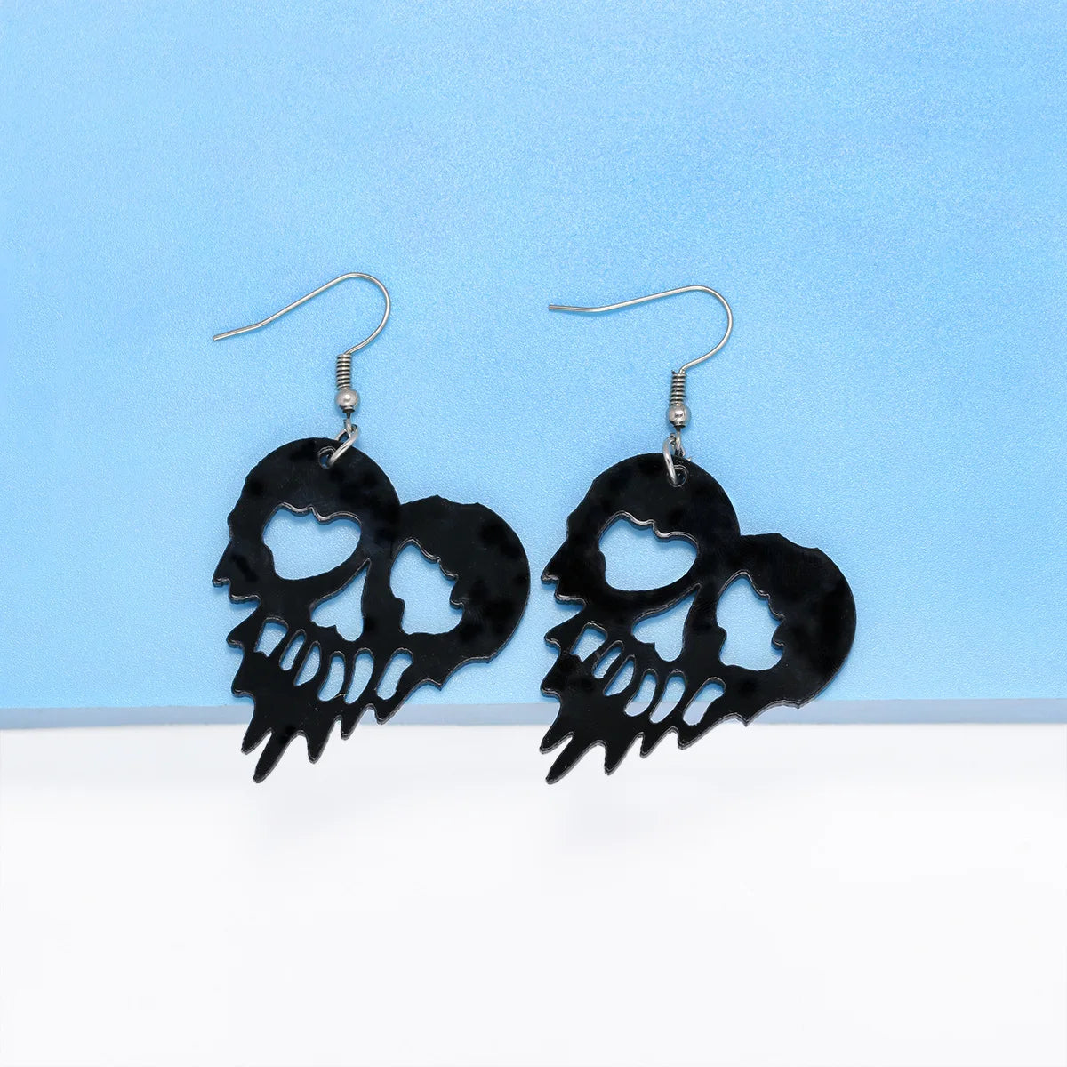 Big Black Spooky Earrings