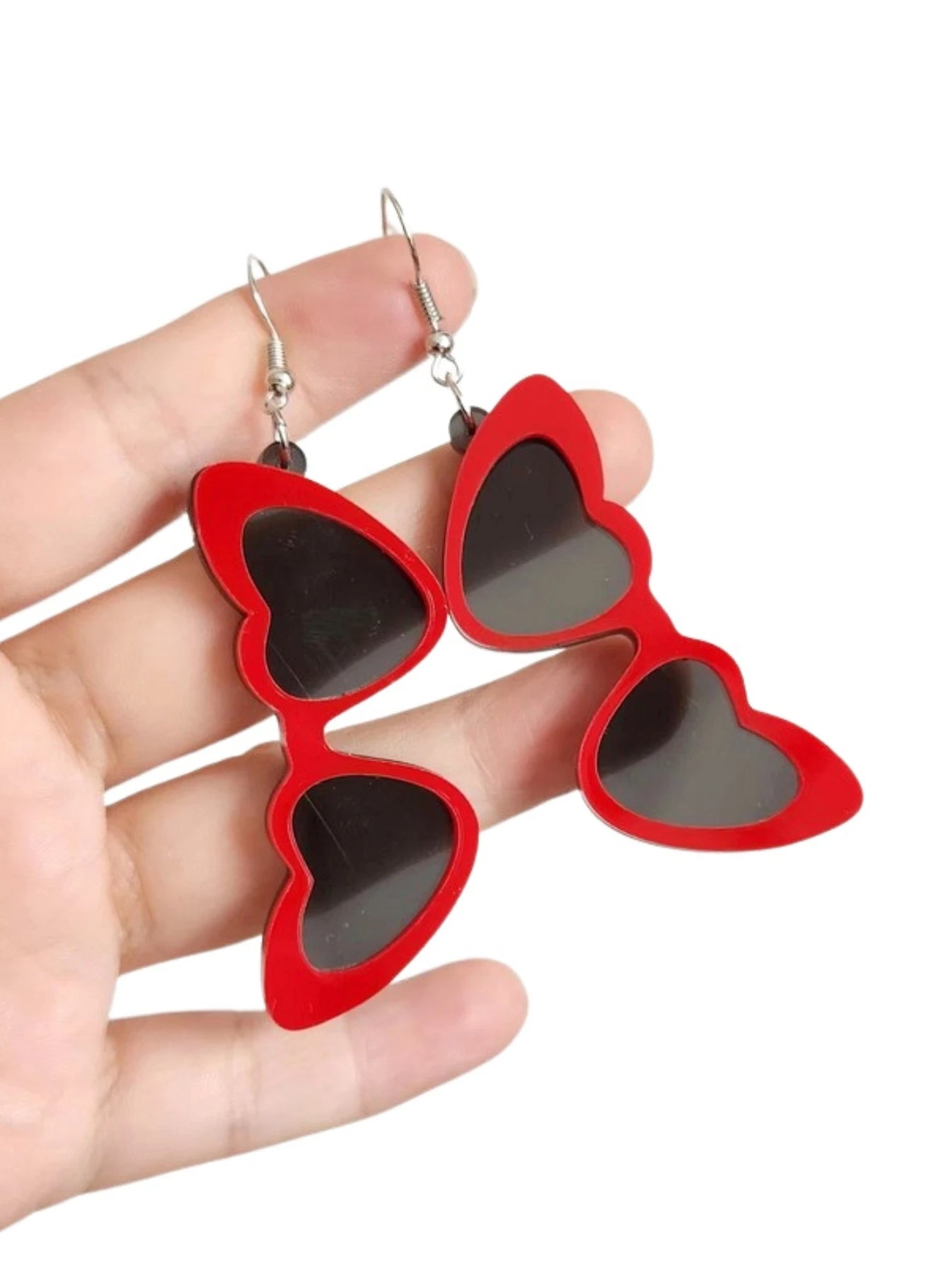 Heart Sunglasses Earrings