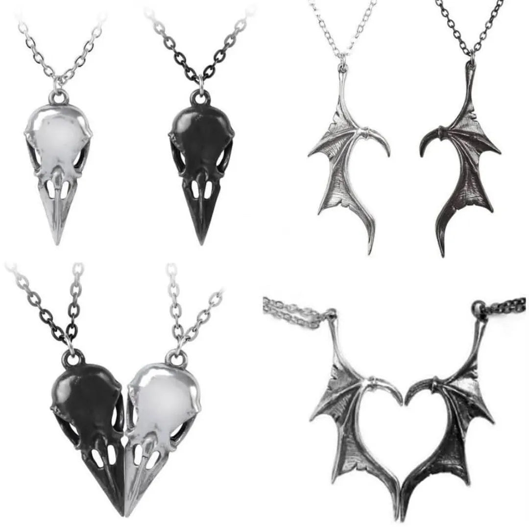 Good+Bad Heart Necklaces
