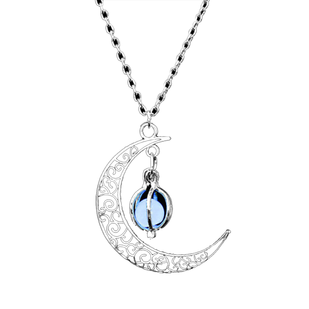Glowing Moon Necklace