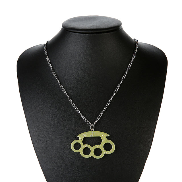 Knuckle Duster Necklace
