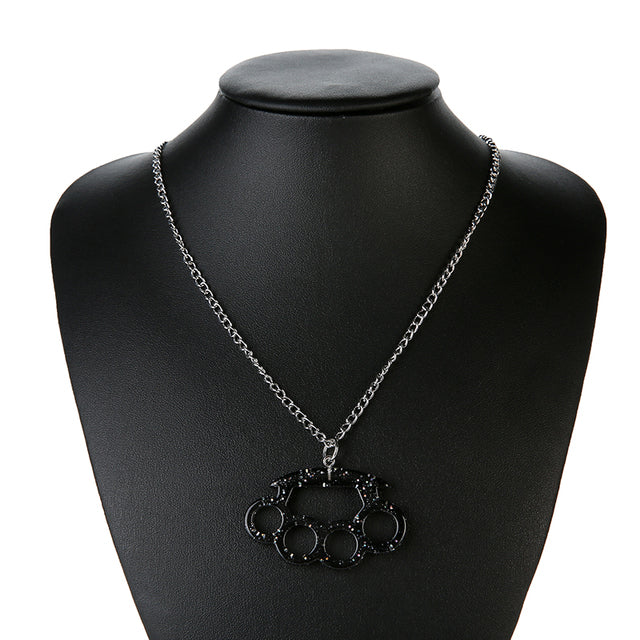 Knuckle Duster Necklace