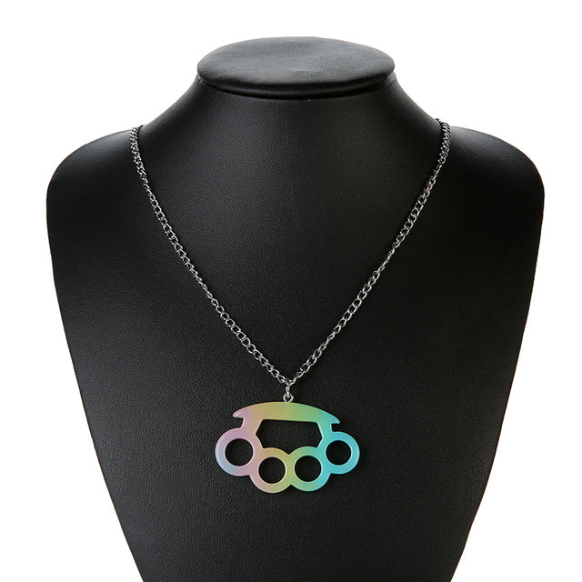 Knuckle Duster Necklace