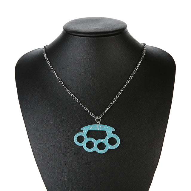 Knuckle Duster Necklace