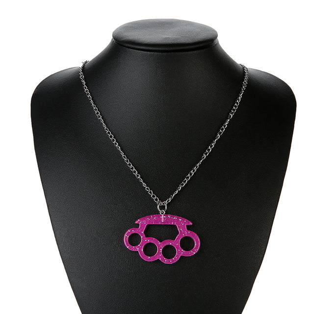 Knuckle Duster Necklace