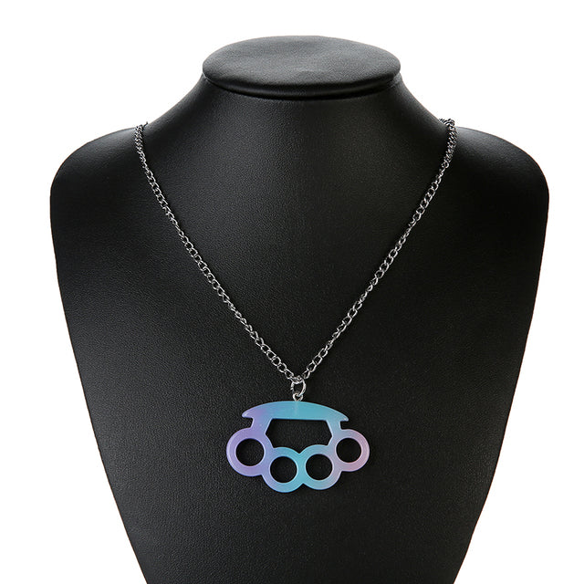 Knuckle Duster Necklace