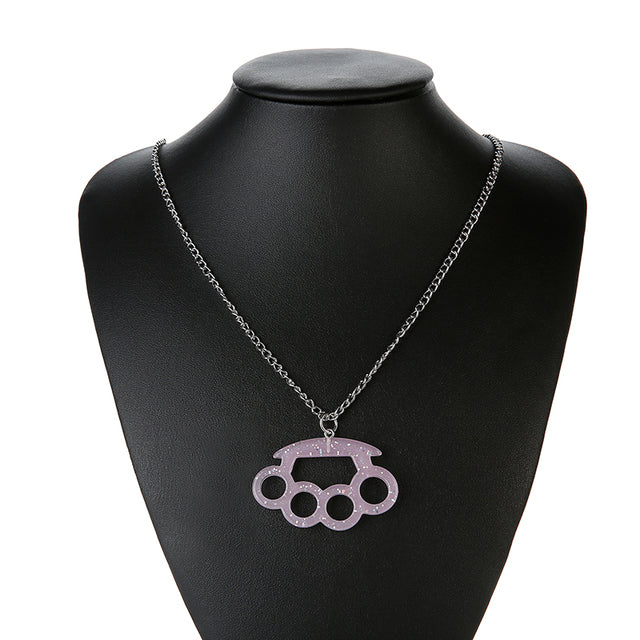 Knuckle Duster Necklace