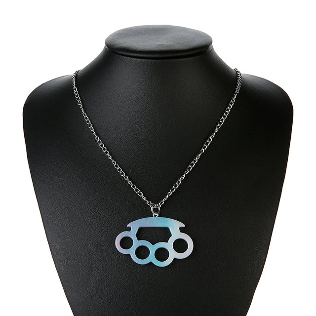 Knuckle Duster Necklace