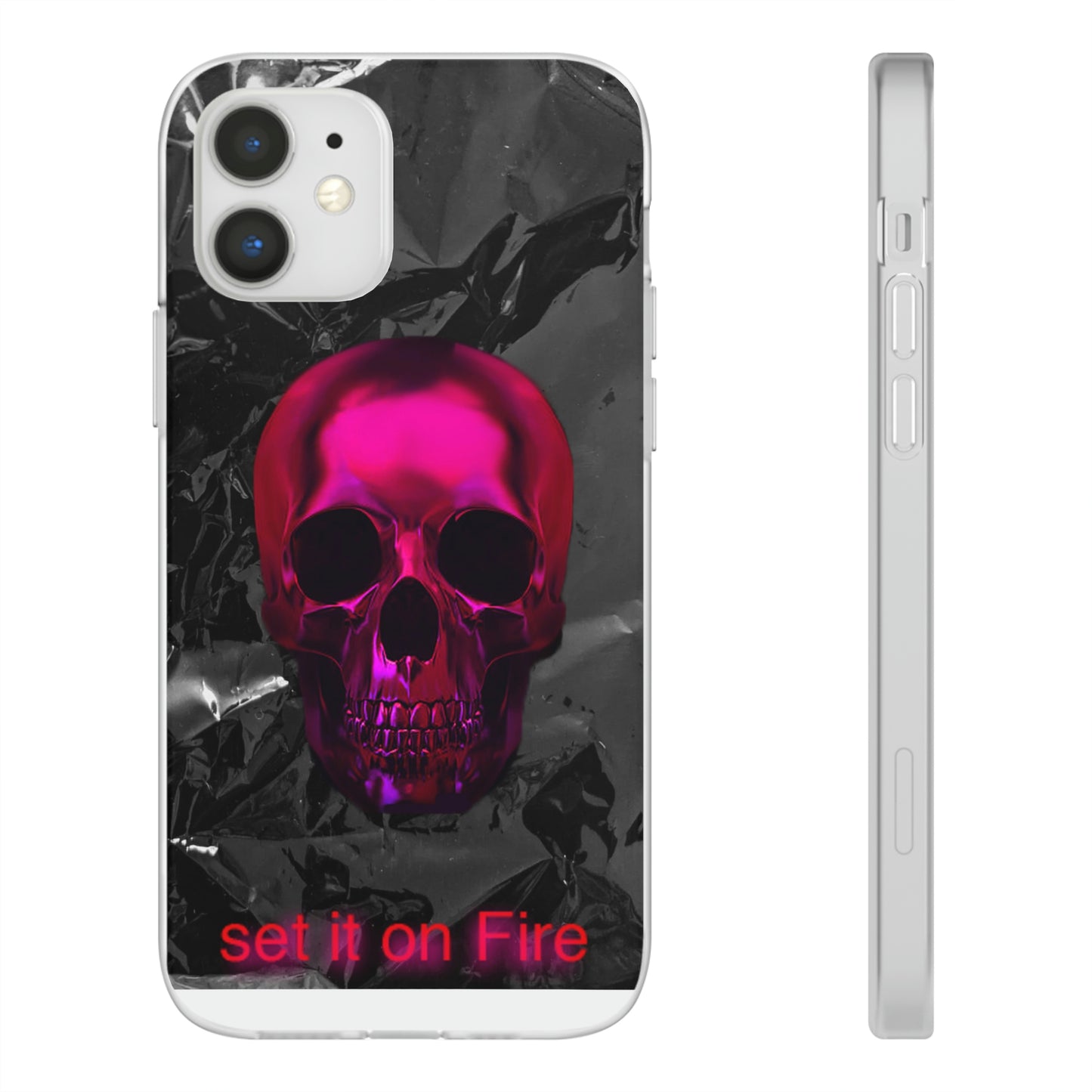 Fire Skull Phone Case