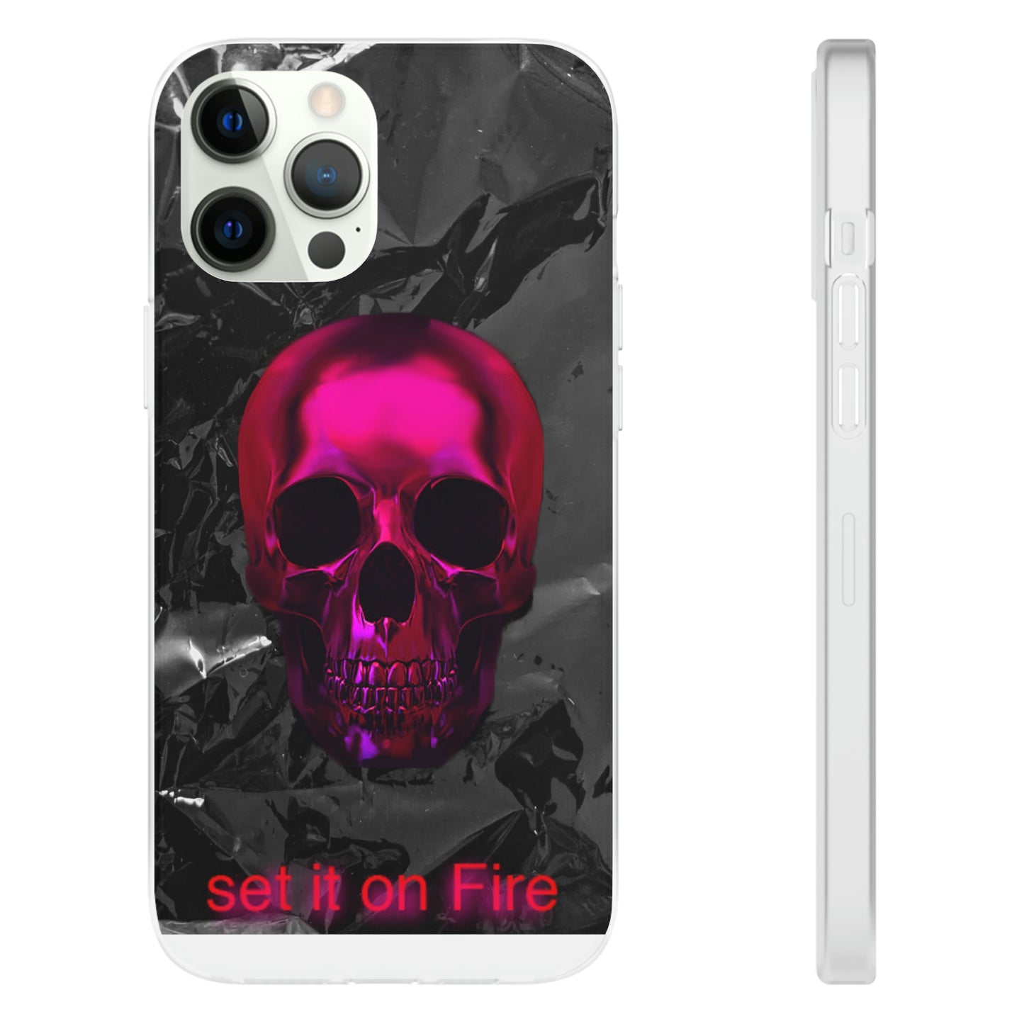 Fire Skull Phone Case