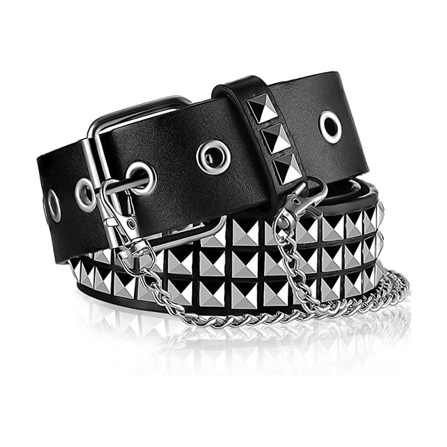 Chains Studded Belt