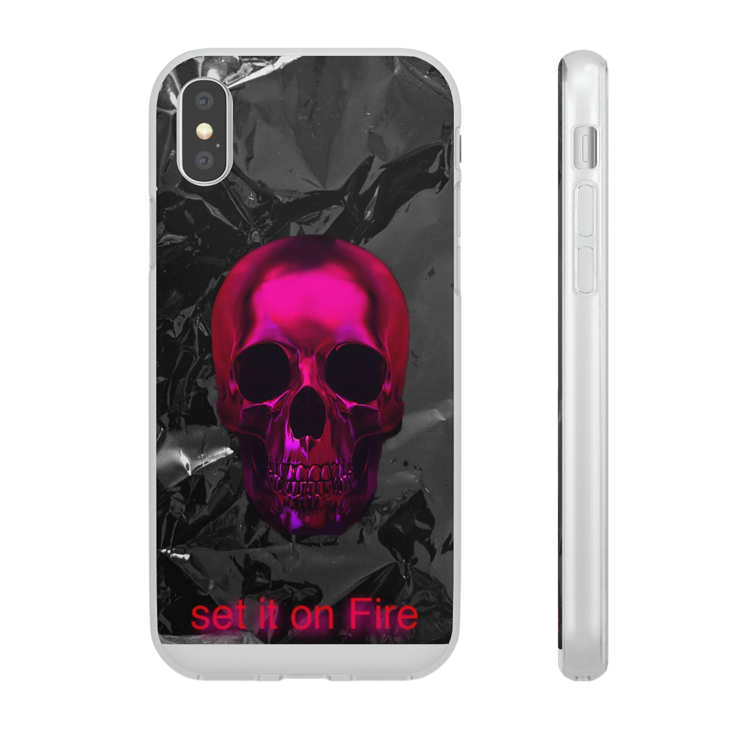 Fire Skull Phone Case