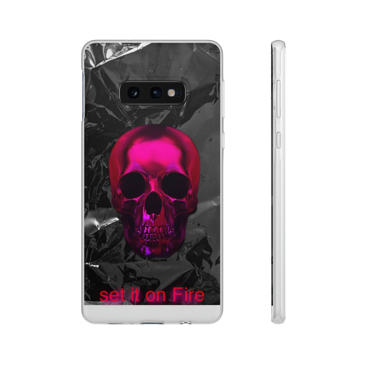 Fire Skull Phone Case