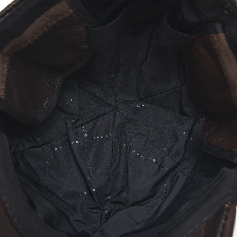 Leather Cap