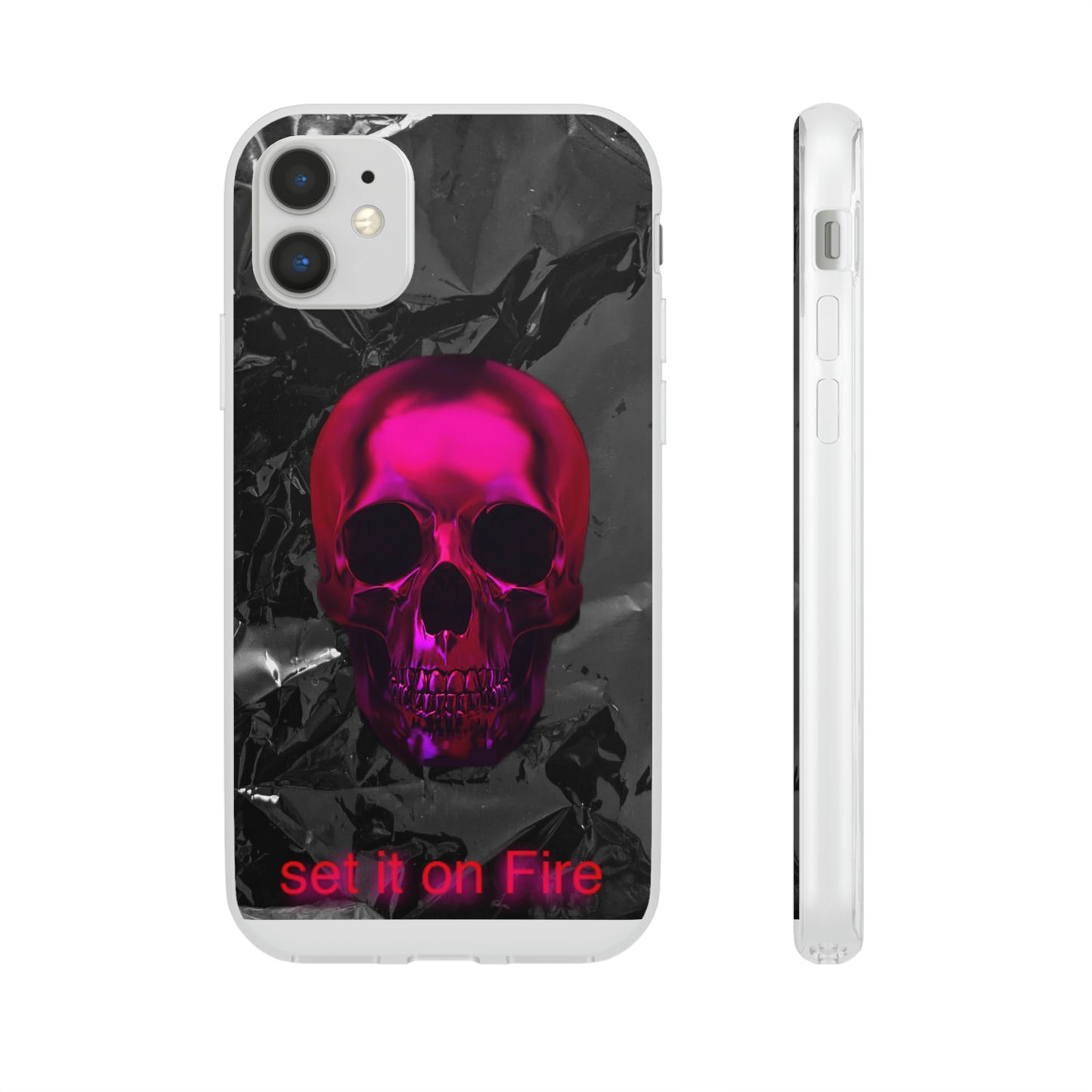 Fire Skull Phone Case