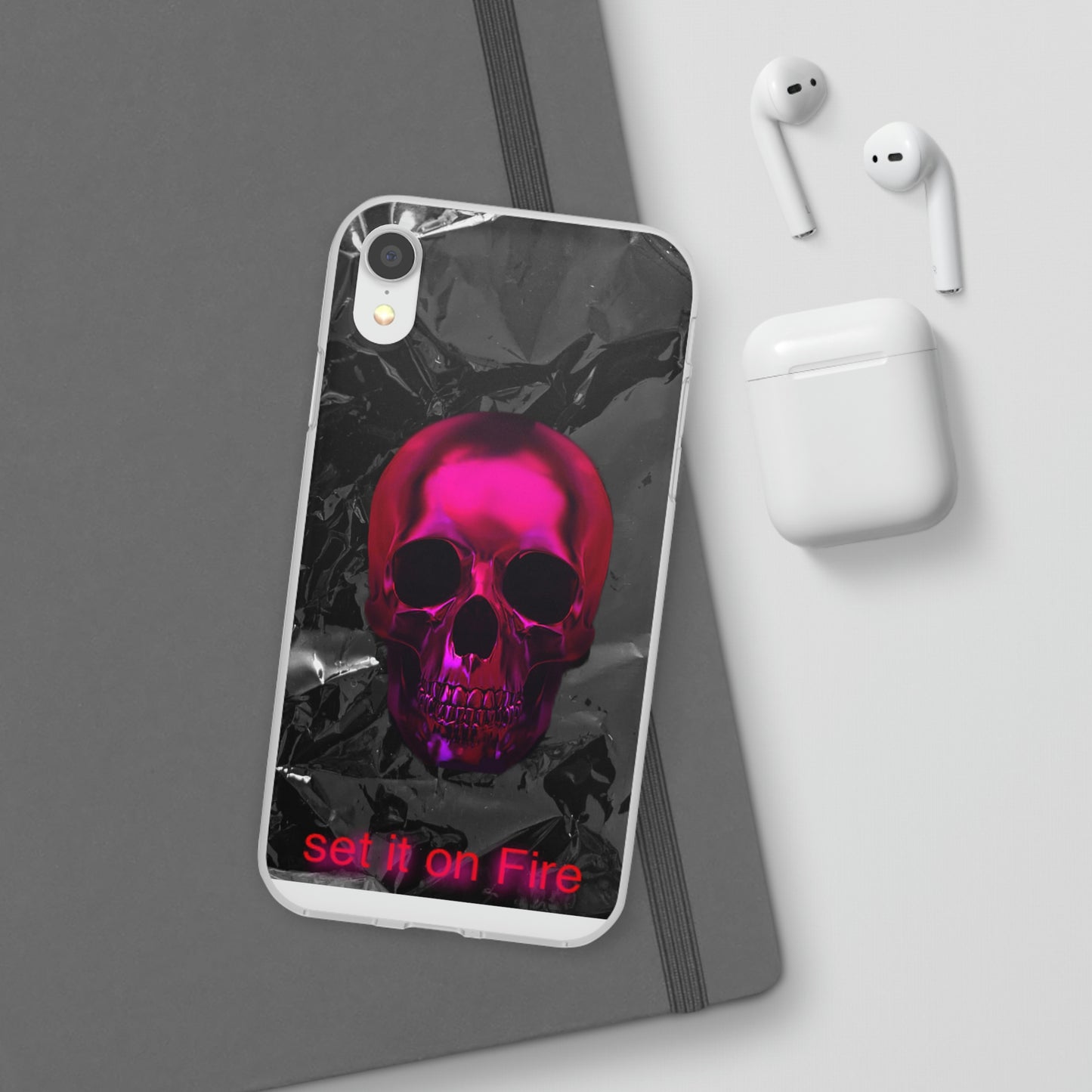 Fire Skull Phone Case