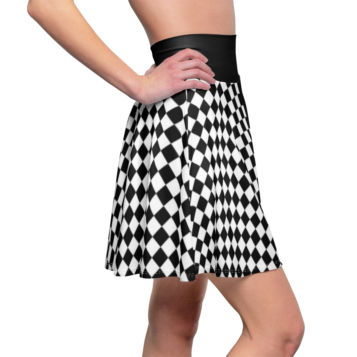 Half B&W Skirt