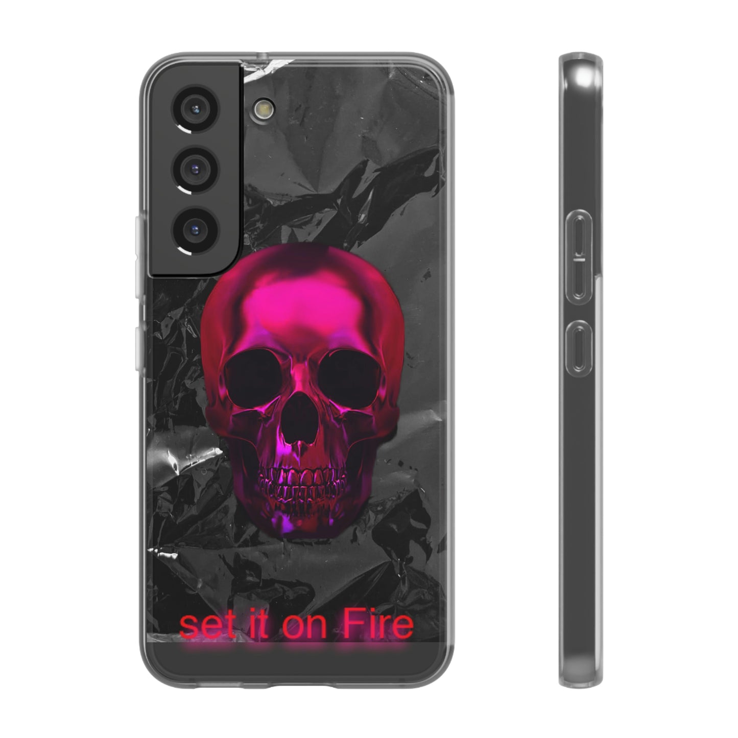 Fire Skull Phone Case
