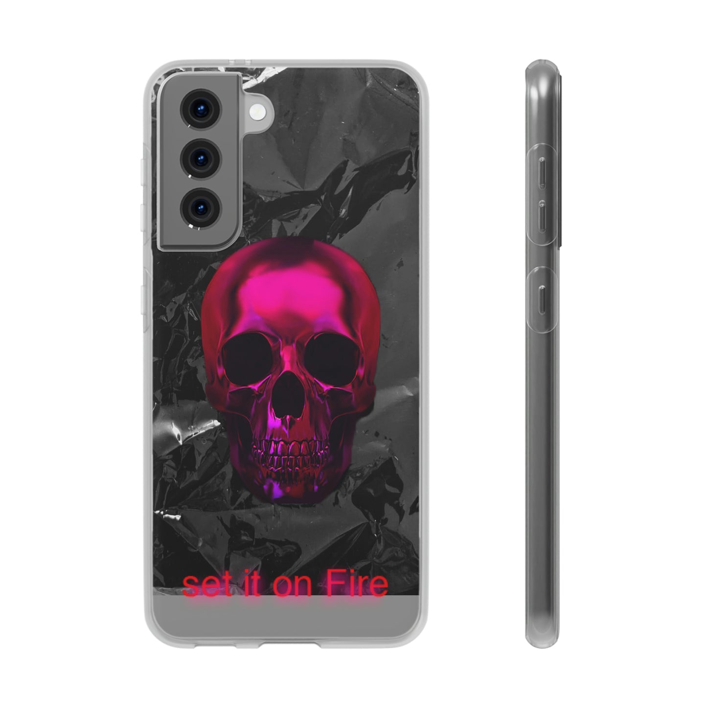 Fire Skull Phone Case