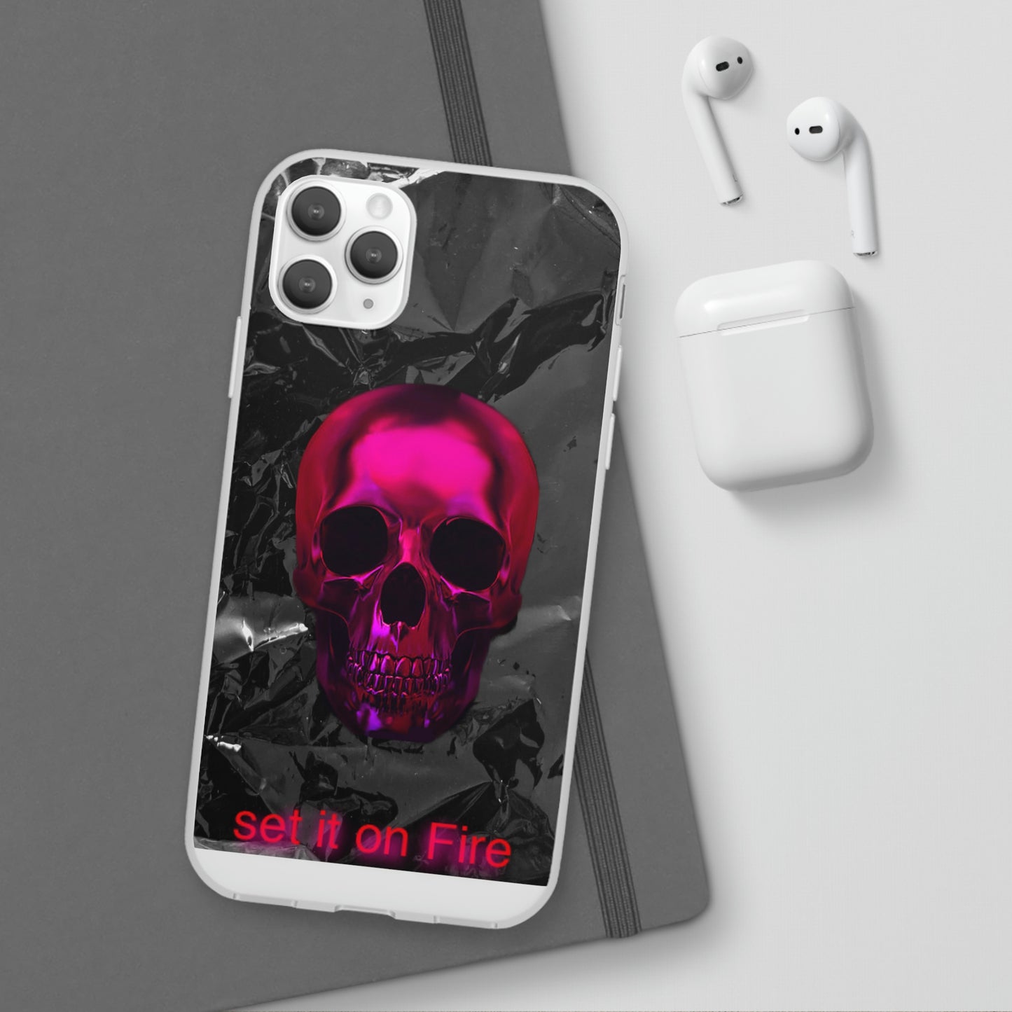Fire Skull Phone Case