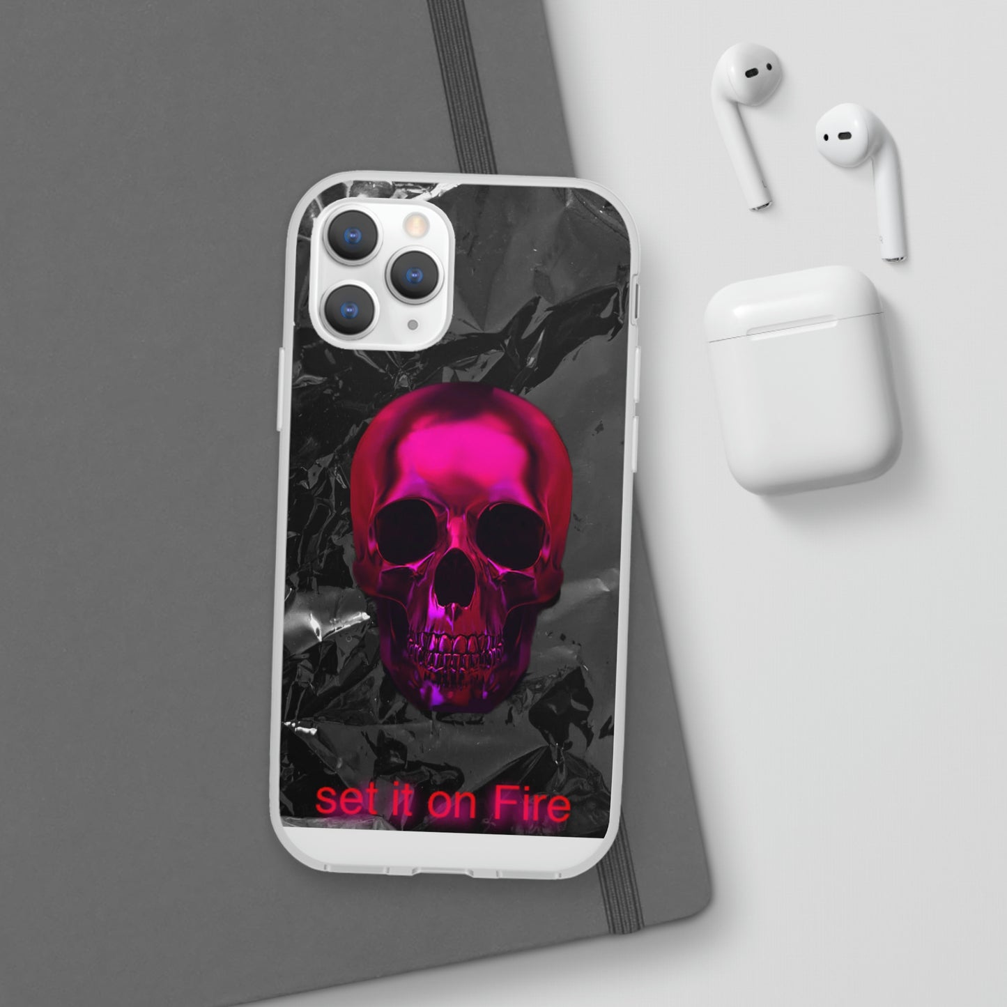 Fire Skull Phone Case
